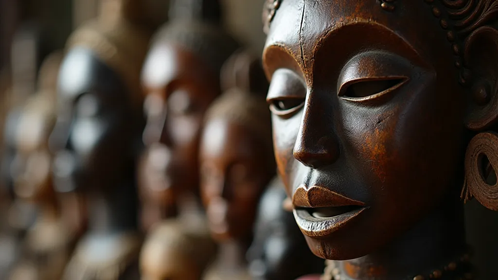 Restored African Mask