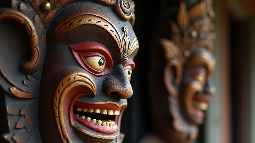 Balinese Rangda mask