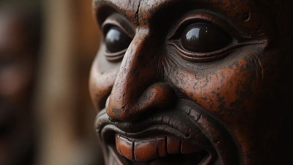 Detailed Corsican Revitha mask