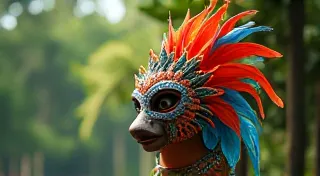 Balinese Masked Dances: Unveiling the Spirits Through Art